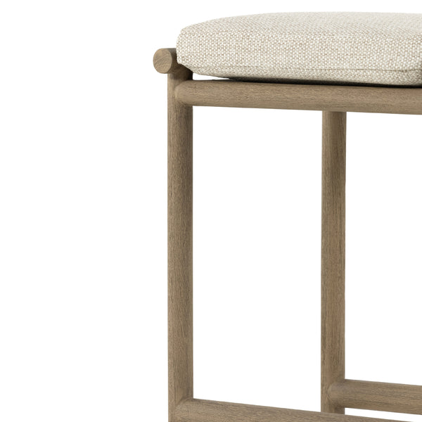 Kyla Outdoor Stool In Brown/Sand In Bar