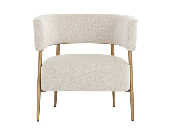 MAESTRO LOUNGE CHAIR - DOVE CREAM
