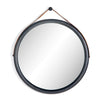 Des Mirror In Black Wash Poplar