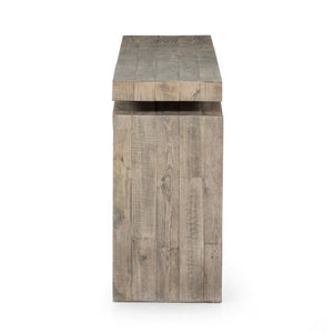MATTHES CONSOLE TABLE IN WEATHERED WHEAT