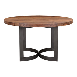 Moe's Bent Round Dining Table 54" Acacia