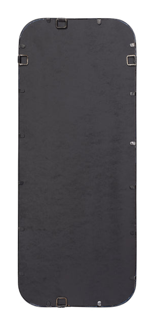Capital Iron Rectangle Wall Mirror, Distressed Black
