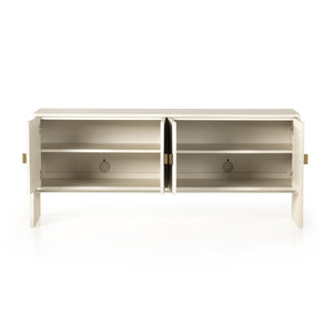 Cressida Sideboard In Ivory Painted Linen