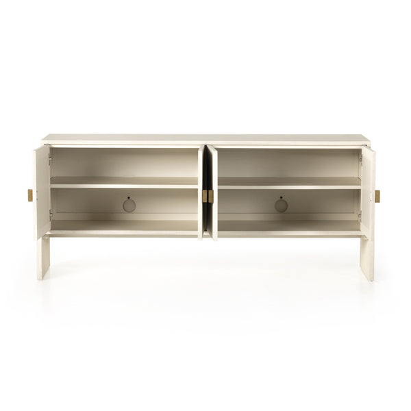 Cressida Sideboard In Ivory Painted Linen