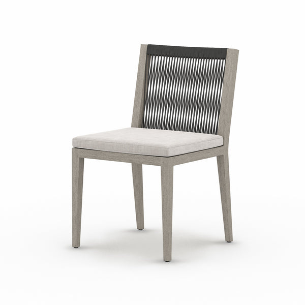 Sherwood Outdoor Dining Chair in Grey/Stone