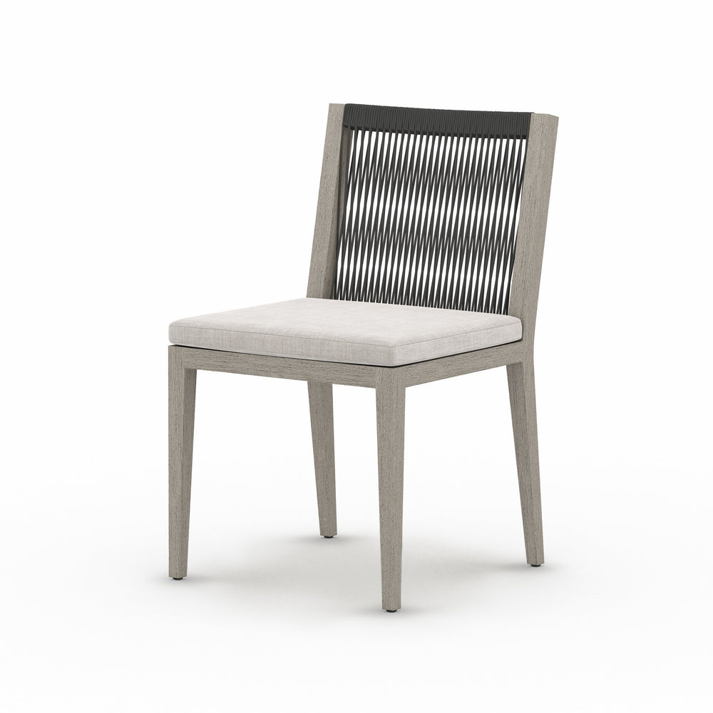 Sherwood Outdoor Dining Chair in Grey/Stone