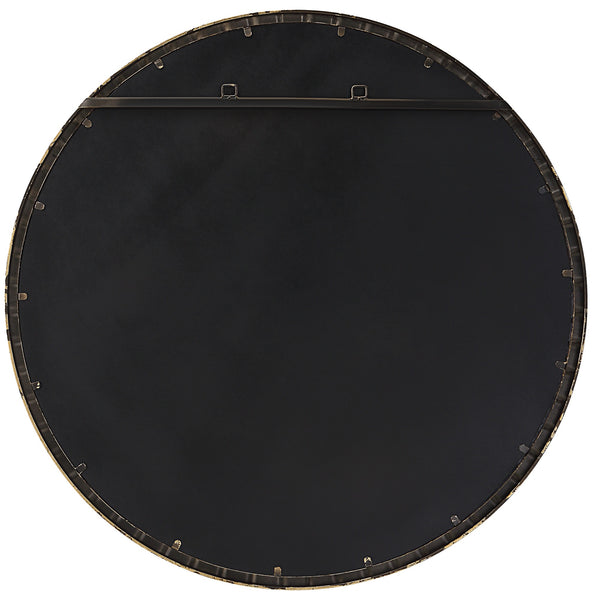 Dandridge Gold Round Mirror