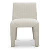 Moe's Verona Outdoor Dining Chair in Cream