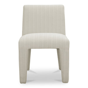 Moe's Verona Outdoor Dining Chair in Cream