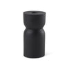 Malta Small Black Metal Candle Holder