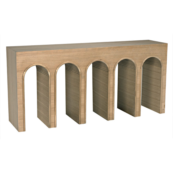 Enzo Console, White Oak