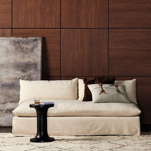 Grant Slipcover Sectional In Antwerp Natural And Espresso