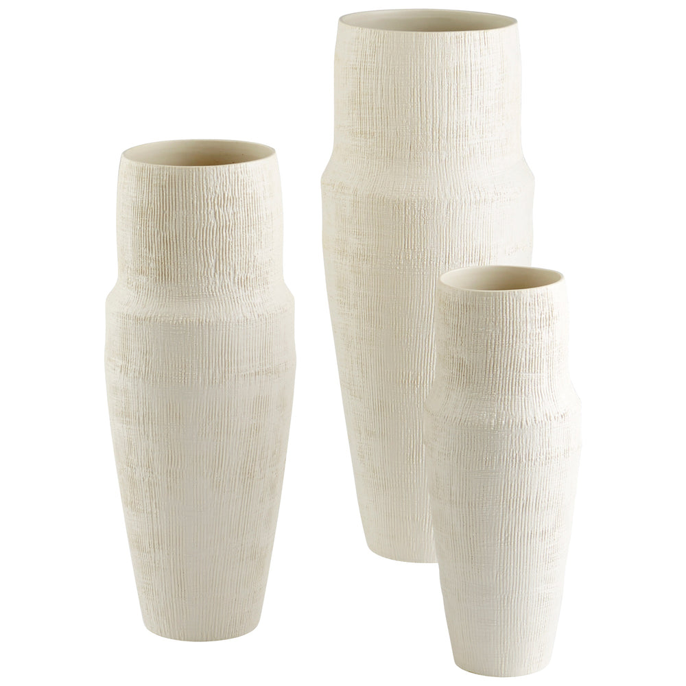 Leela Vase in White