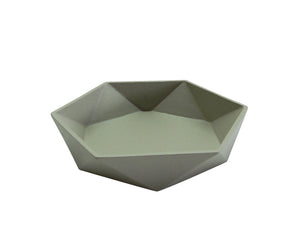 Aluminum Bowl Medium Ivory Finish