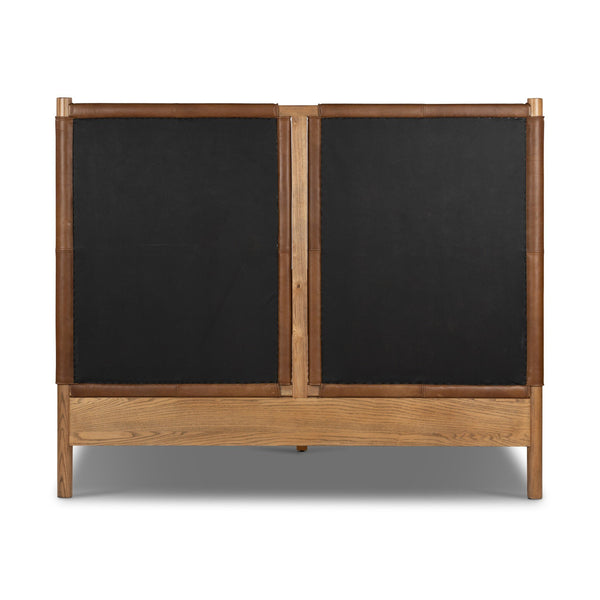 Salado Queen Bed - Heirloom Sienna Old