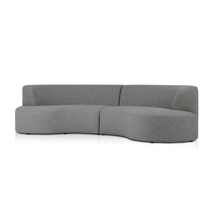 Opal Outdoor 2-Piece Sectional - Hayes Smoke