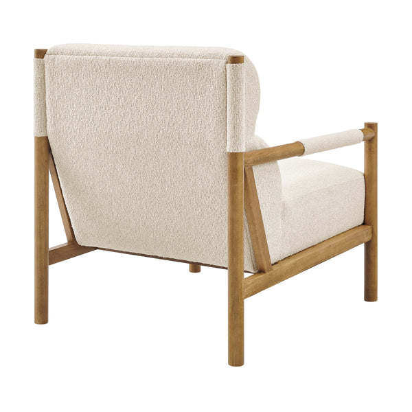 Olsen Boucle Accent Arm Chair, Palladian Beige