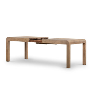 Everson 71" Extension Dining Table In Teak