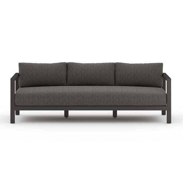 Sonoma Outdoor Sofa 88 in Bronze/Charcoal