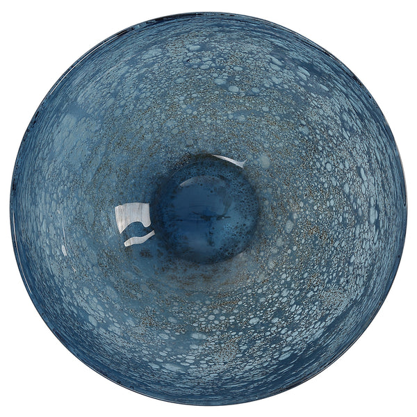 Genovesa Aqua Glass Bowl