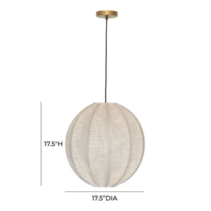 Elliana White Pendant Lamp