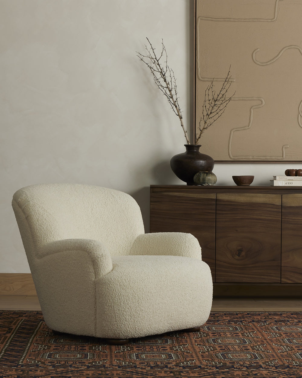 Kadon Chair In Sheepskin Natural