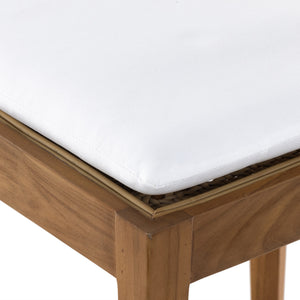 Britt Outdoor Dining Chair In Natural Teak