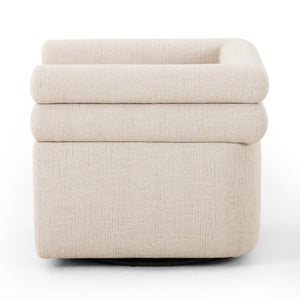 Evie Swivel Chair In Hampton Cream