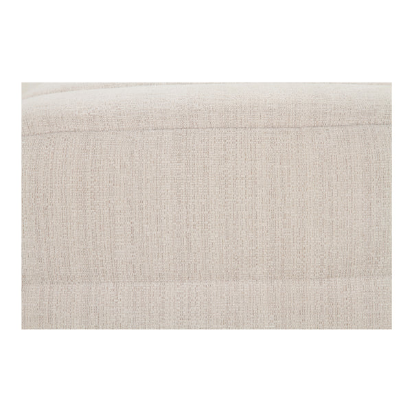 Moe's Verity Stool in Oatmeal Upholstery