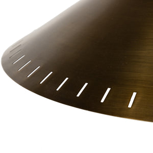 Egon Floor Lamp In Antique Brass Iron