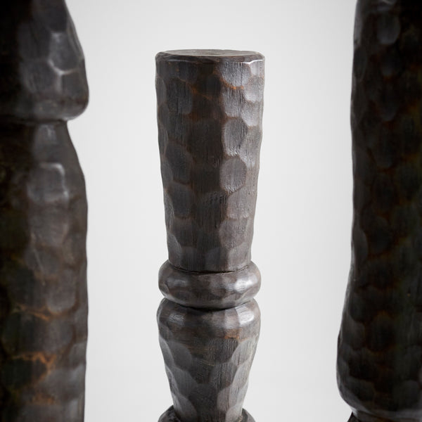 Large Kinsey Sculpture in Black
