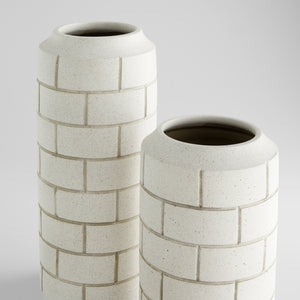 Mason Vase | White -Small