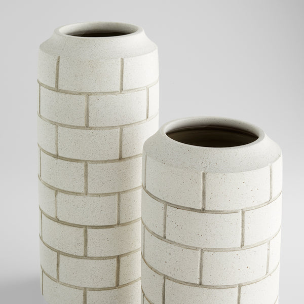 Mason Vase | White -Small