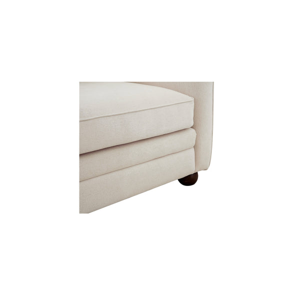 Moe's Amira Sofa in Oat Beige - Polyester Upholstery