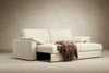 VILANDER SOFA BED, CUSHION ARMS, 57"X79"