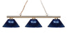 Sharp Shooter 3 Light Billiard Light in Polished Brass Finish