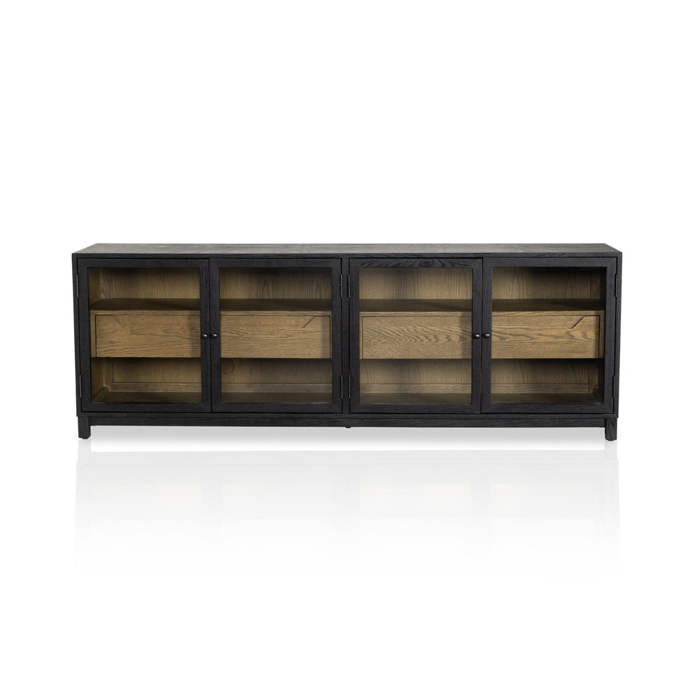 Millie Media Console - Drifted Matte Black