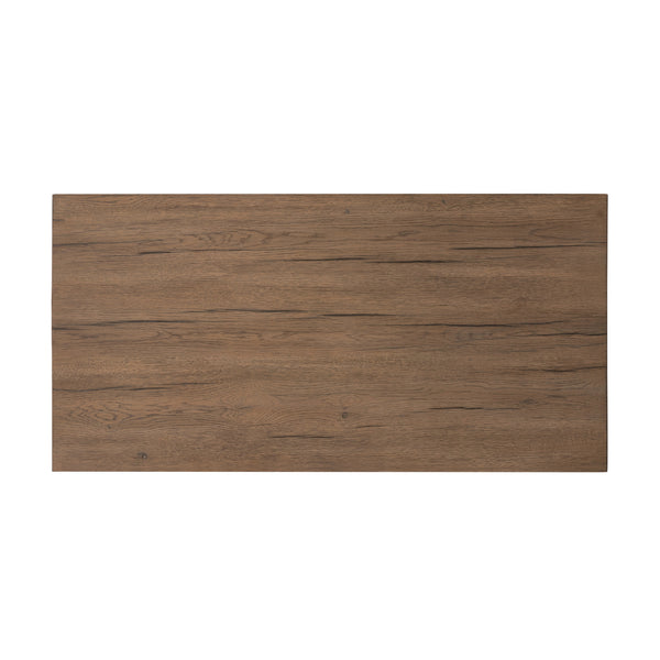 Leo Nightstand in Rustic Grey