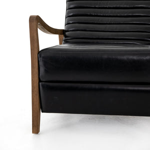 Chance Recliner In Dakota Black