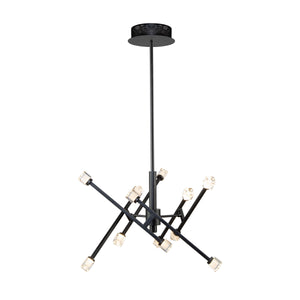 Batton 14.5W LED Pendant in Black