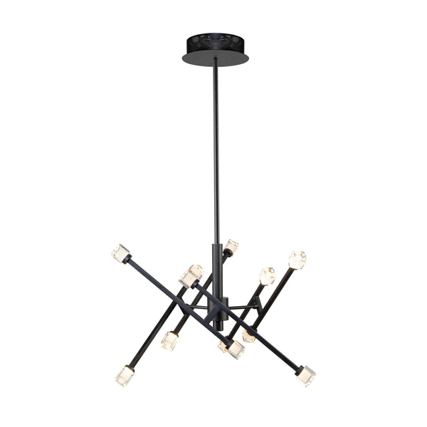 Batton 14.5W LED Pendant in Black