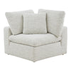 Moe's Terra Condo Corner Chair in Coastside Sand