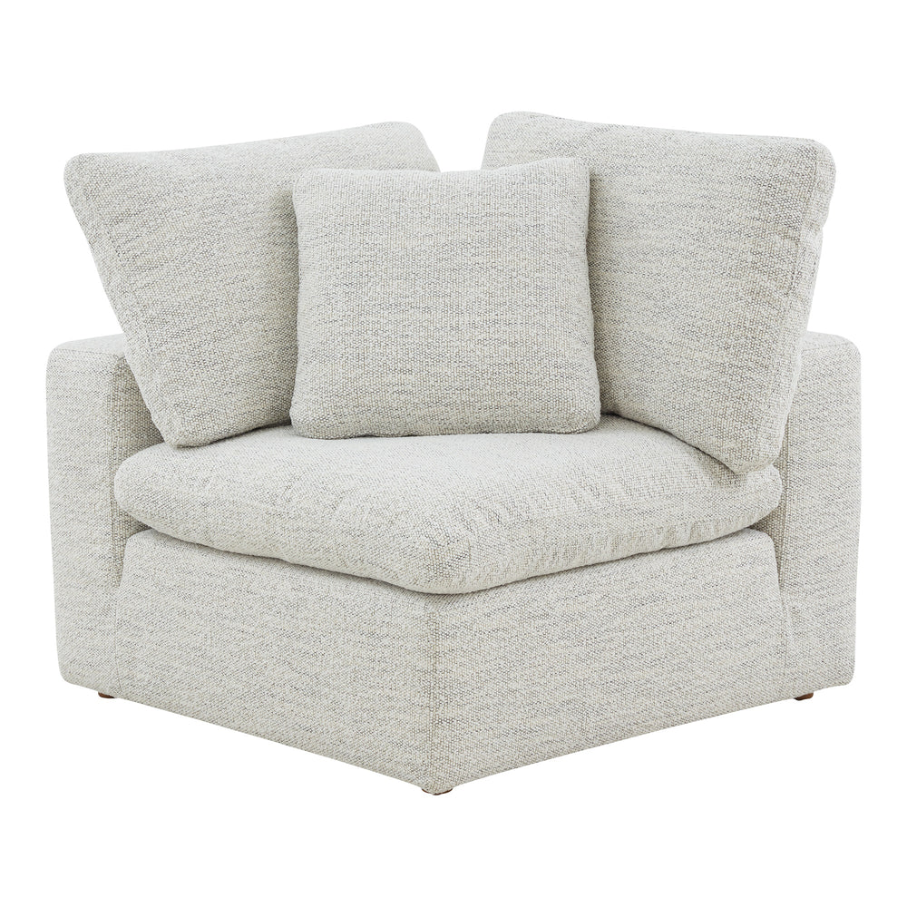 Moe's Terra Condo Corner Chair in Coastside Sand