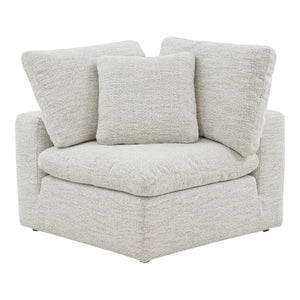 Moe's Terra Condo Corner Chair in Coastside Sand