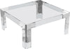 Alberto Coffee Table In Chrome