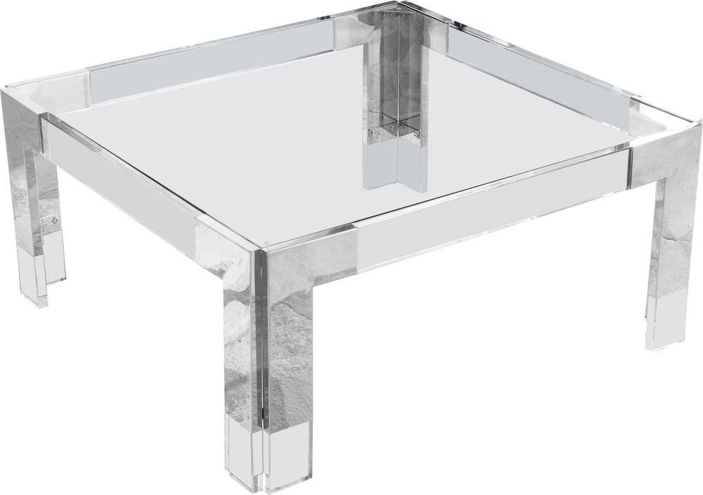 Alberto Coffee Table In Chrome