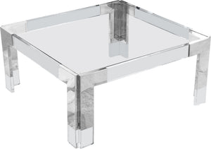 Alberto Coffee Table In Chrome