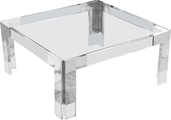 Alberto Coffee Table In Chrome