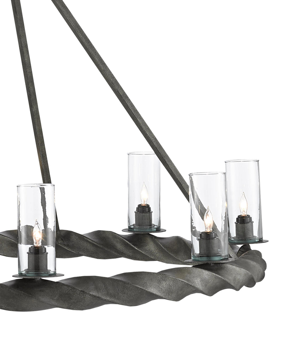 Orson Chandelier In Light Molé