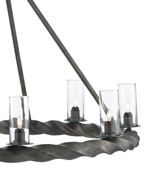 Orson Chandelier In Light Molé